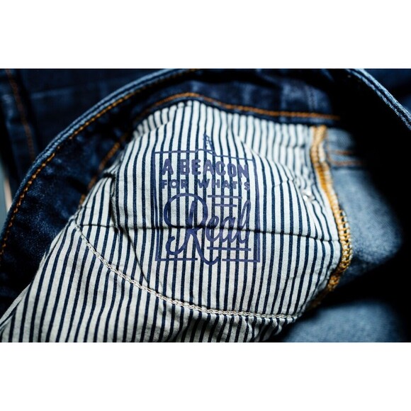 Lands' End womens Jeans Fit 2 Boot cut 18 denim - Picture 4 of 10